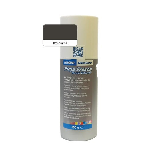 Mapei Fuga Fresca barva na spáry černá 160 g FUGAFRESCA120