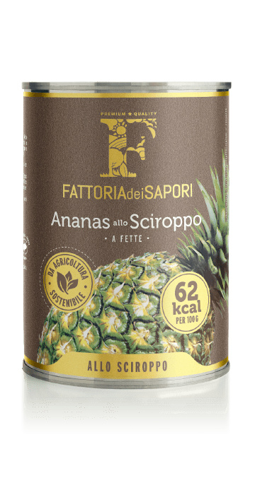 Fattoria dei Sapori kompotovaný ananas 565g