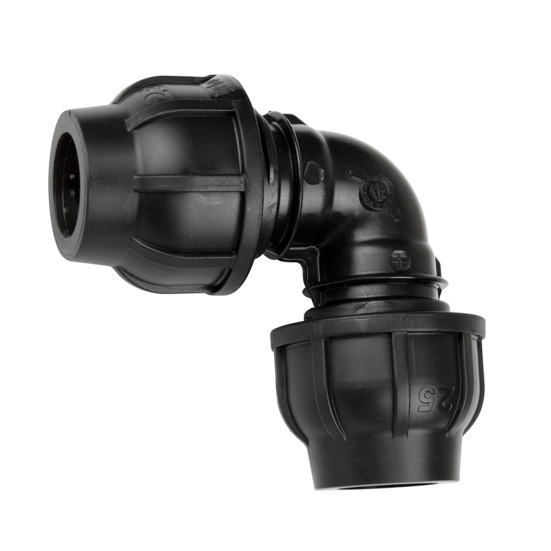 Koleno 90° svěrné Gebo PPS 20×20 mm