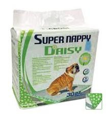 Návyková podložka Super Nappy Sedmikráska 84 x 57 cm (30 ks)