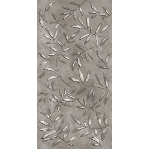 Dlažba Fineza Fiore foliage dark 60x120 cm FIO900K