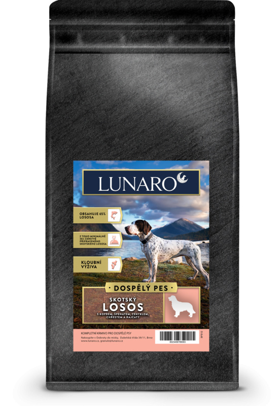 Lunaro Scotish River Adult 2kg - Losos s batáty