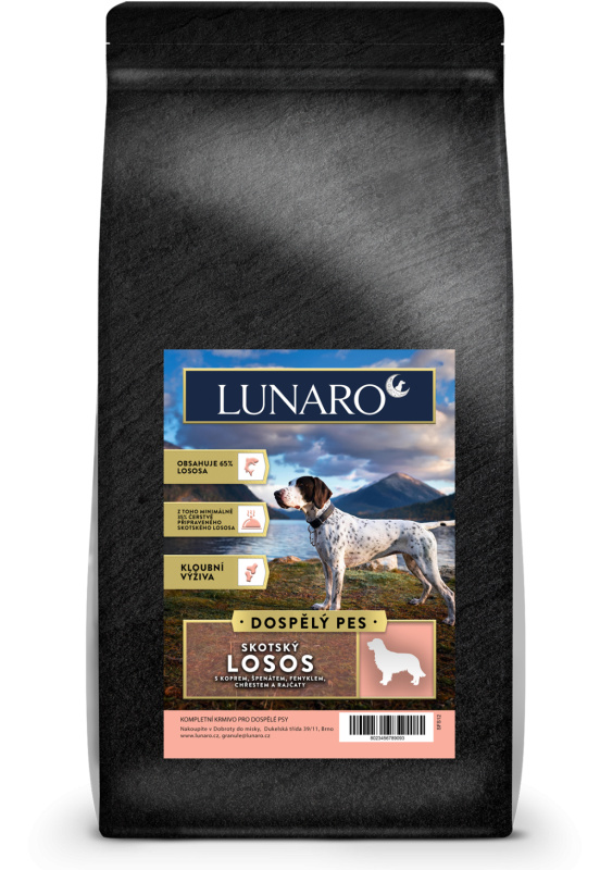 Lunaro Scotish River Adult 12kg - Losos s batáty