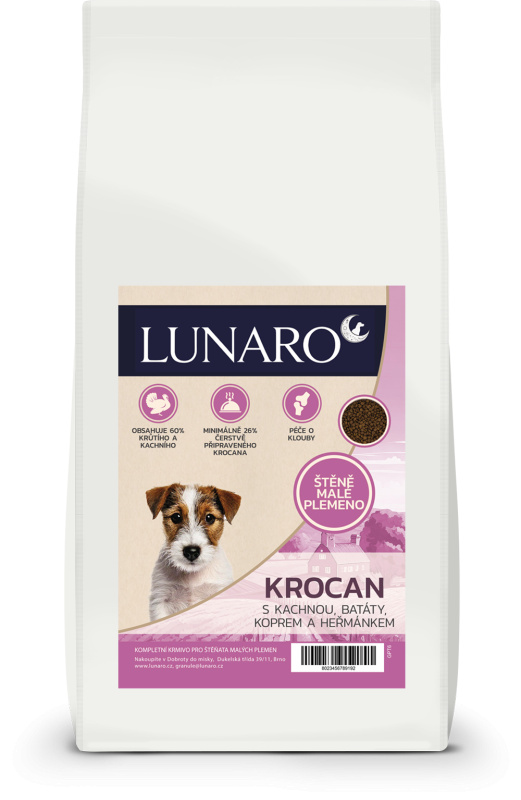 Lunaro Tamber Puppy small breed 6kg - krocan s batáty