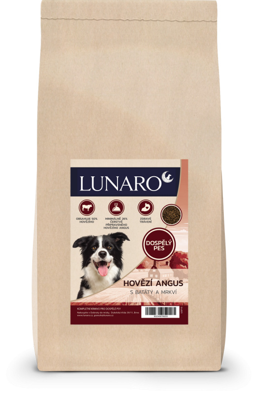 Lunaro Ebon Grace Adult 15kg - hovězí Angus s batáty