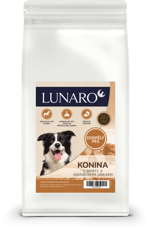 Lunaro Quite Plane Adult 2kg - kůň s batáty