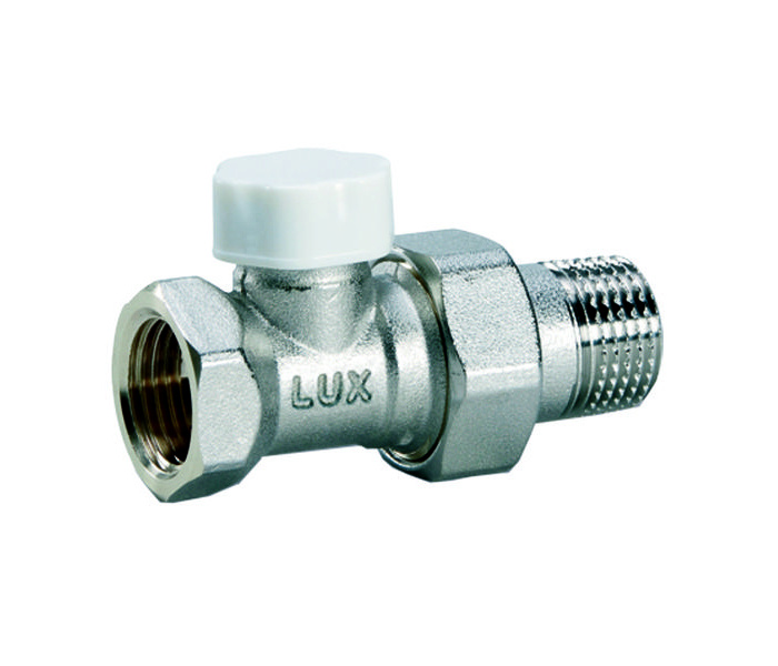 Šroubení uzavírací a regulační DD121 3/8" přímé