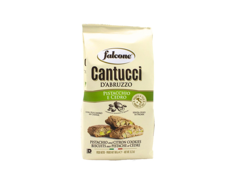 Falcone Cantucci pistáciové (Pistacchi e Cedro) 180g