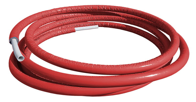 Trubka s izolací MIXAL 20×2 mm, izolace 6 mm, červená, 50 m