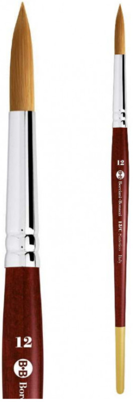 Kulatý syntetický štětec serie 13/C – velikost 14