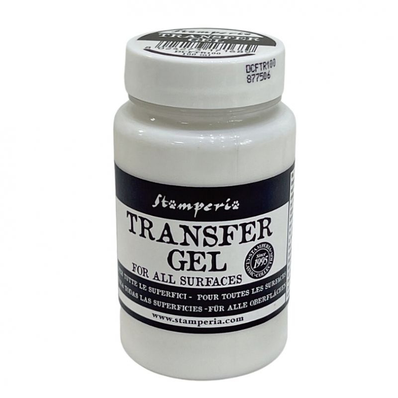 Transfer gel Stamperia 100ml na přenos textu nebo obrázku