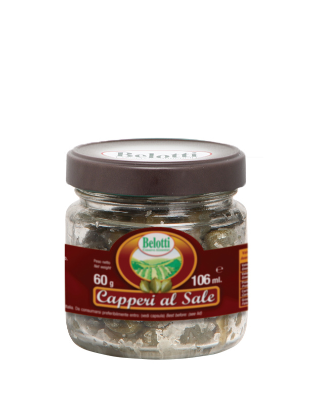 Belotti Kapary v soli (Capperi al Sale) 106ml