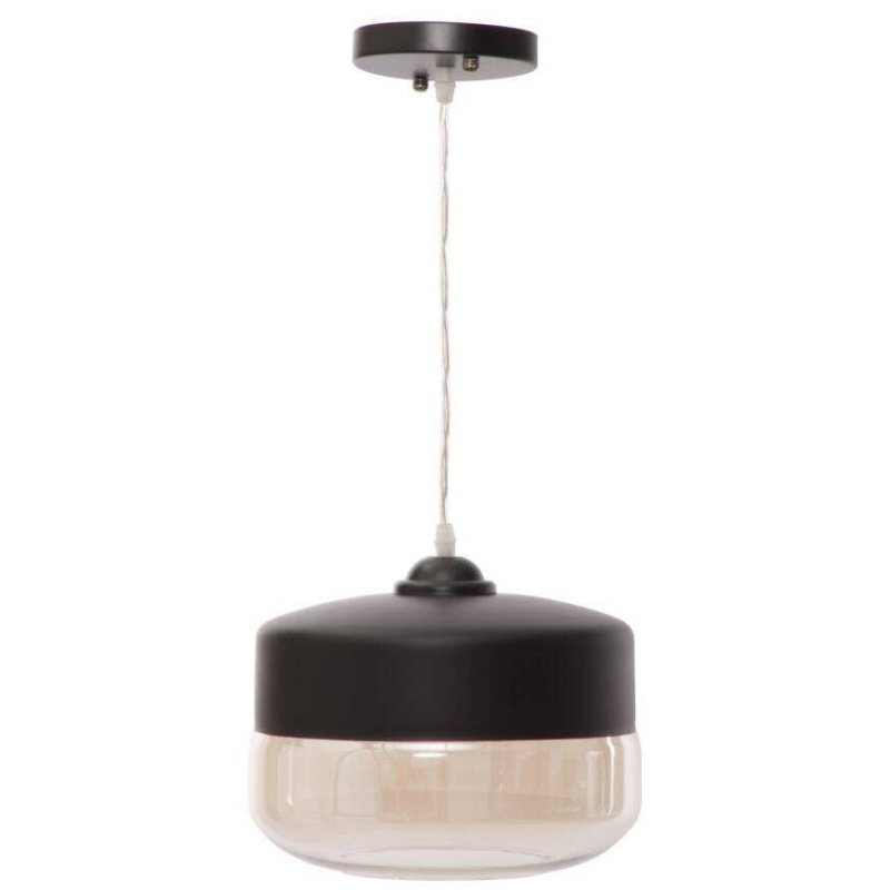 Mauro Ferretti Stropní lampa, závěsná, O 24 cm černá
