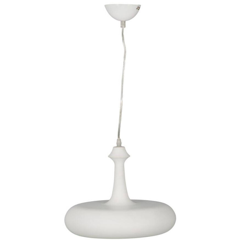 Mauro Ferretti Závěsná lampa, bílá, O 32 cm bílá
