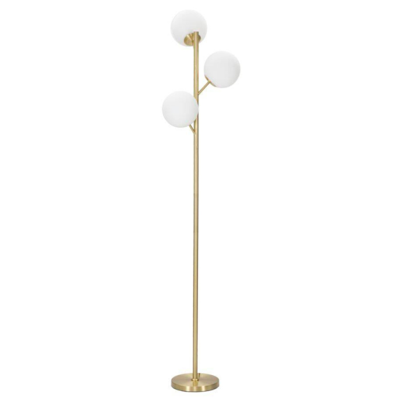 Mauro Ferretti Stojací lampa GLAMY, 160 cm zlatá