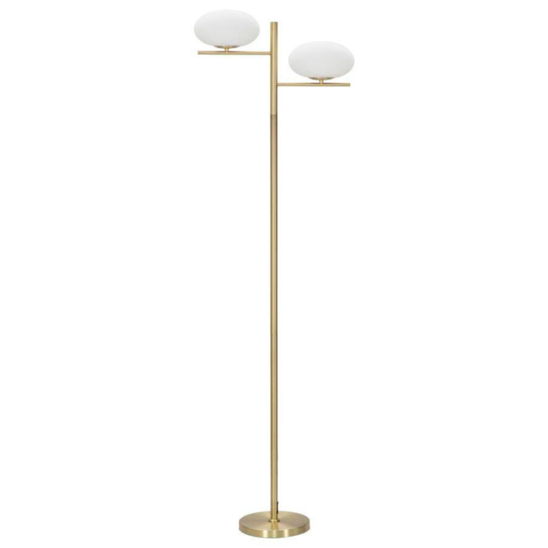 Mauro Ferretti Stojací lampa GLAMY OVAL, 180 cm zlatý