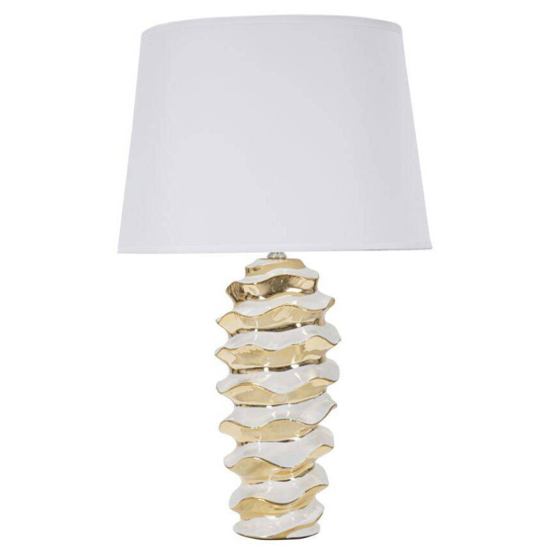 Mauro Ferretti Stolní keramická lampa, 33 x 53 cm bílá