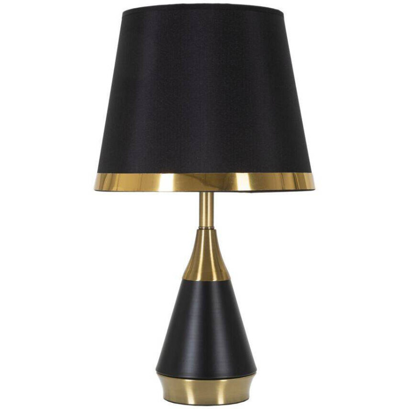 Mauro Ferretti Kovová stolní lampa se stínítkem, Ø 28 cm černá