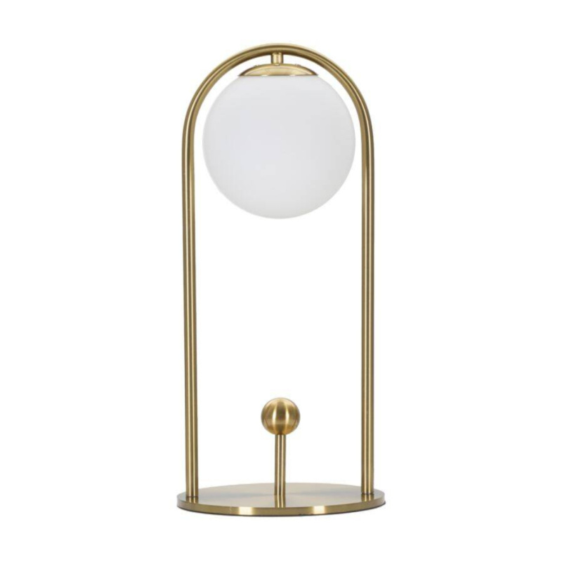 Mauro Ferretti Stolní lampa GLAMY ARC, 47 cm zlatý