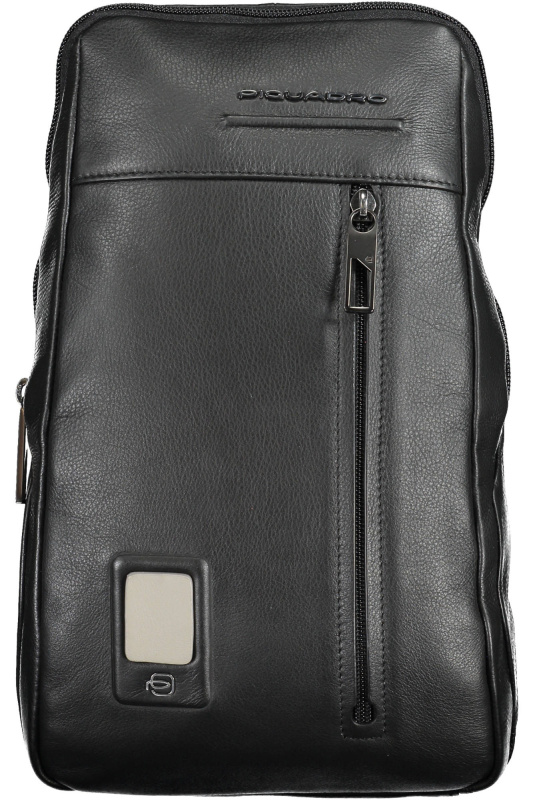 PIQUADRO BLACK MAN SHOULDER BAG