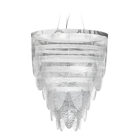 Slamp Závěsné svítidlo CEREMONY LARGE Barva: Transparentní