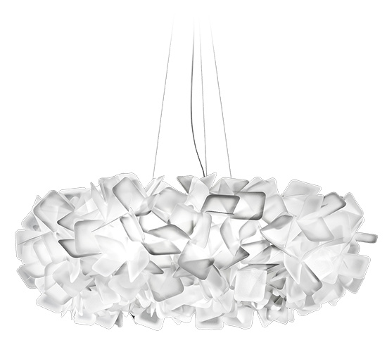 Slamp Závěsné svítidlo CLIZIA LARGE Barva: Bílá