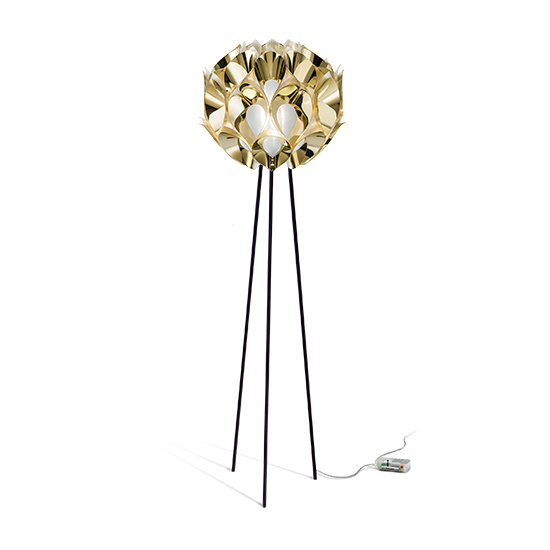 Slamp Stojací lampa FLORA Barva: Zlatá