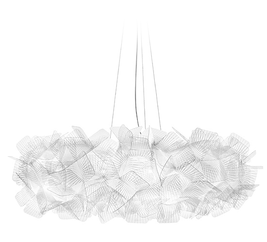 Slamp Závěsné svítidlo CLIZIA LARGE Barva: pixel;transparentní kabel