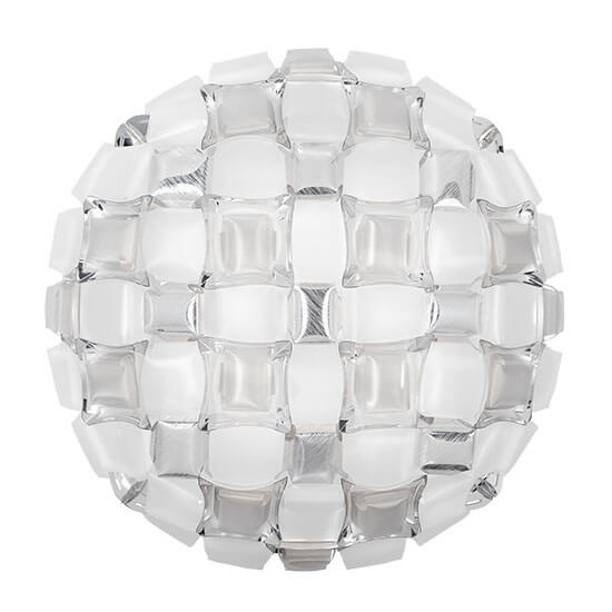 Slamp Stropní/nástěnné svítidlo MIDA LARGE Barva: platinová