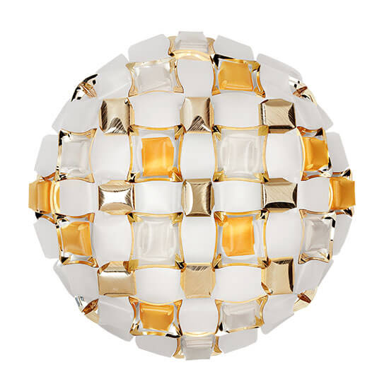 Slamp Stropní/nástěnné svítidlo MIDA LARGE Barva: Jantar