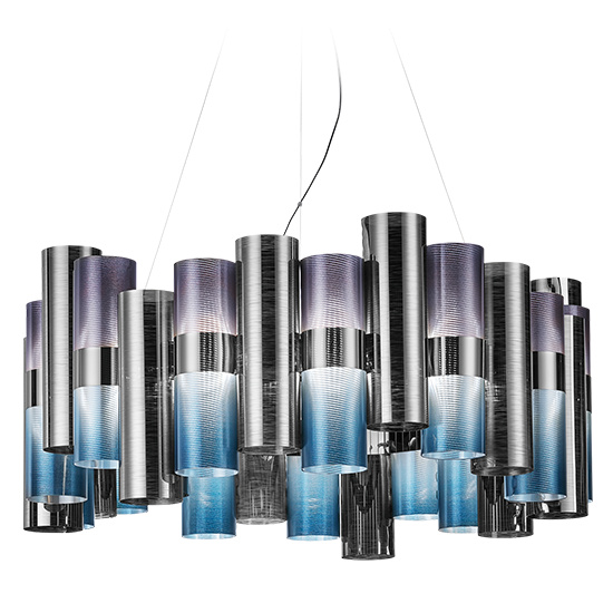 Slamp Závěsné LED svítidlo LA LOLLO L Barva: gradient