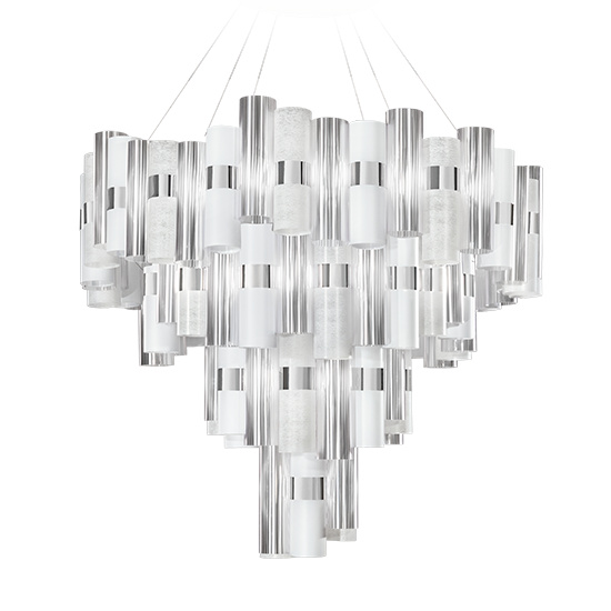 Slamp Závěsné LED svítidlo LA LOLLONA 4 Barva: Bílá