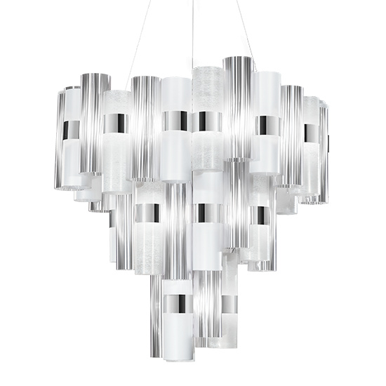 Slamp Závěsné LED svítidlo LA LOLLO XL Barva: Bílá