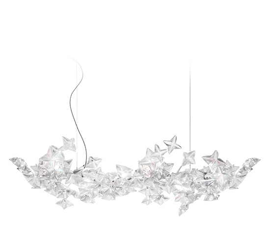 Slamp Závěsné svítidlo HANAMI LARGE Barva kabelu: transparentní