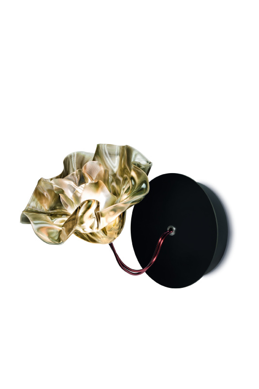 Slamp Nástěnné svítidlo LAFLEUR APPLIQUE Barva: sametová