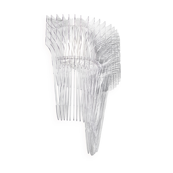 Slamp Nástěnné svítidlo ARIA APPLIQUE, 2xE14 + 6W LED Barva: Transparentní