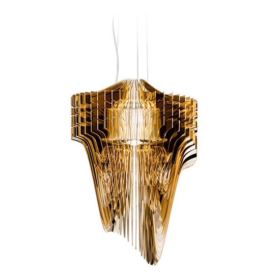 Slamp Závěsné svítidlo ARIA M, ø60cm Barva: Zlatá