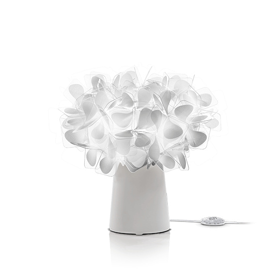 Slamp Stolní lampa CLIZIA - MAMA NON MAMA Barva: Bílá, Barva podstavce: bílá