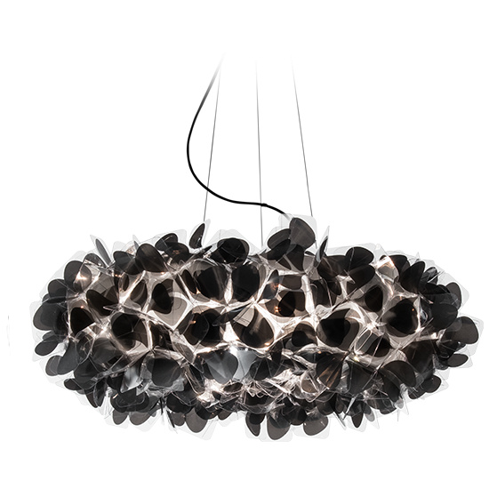 Slamp Závěsné svítidlo CLIZIA LARGE - MAMA NON MAMA Barva: Černá, Barva kabelu: černá