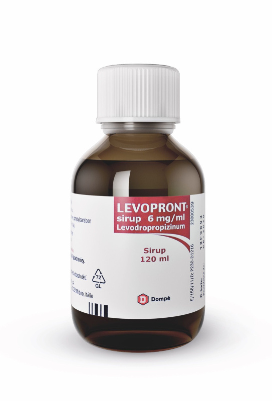 LEVOPRONT 6MG/ML sirup 1X120ML