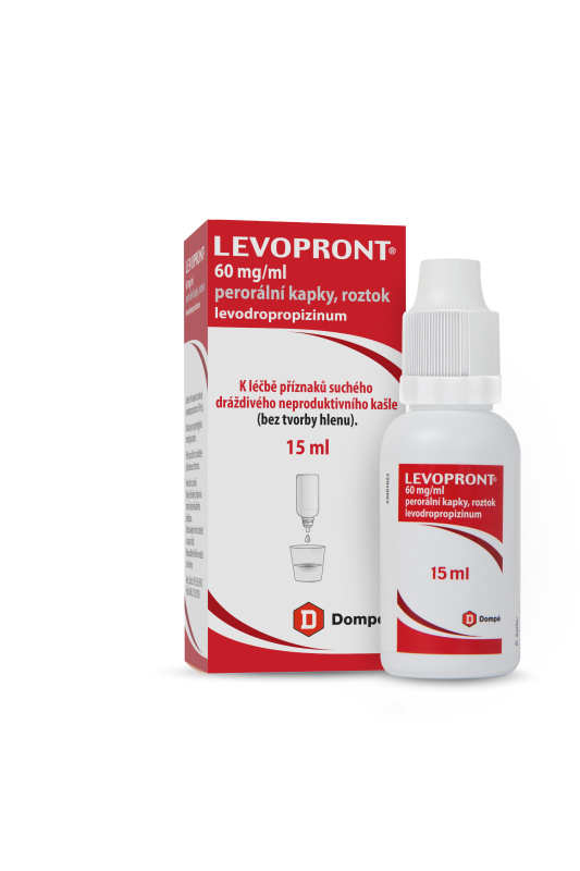 LEVOPRONT 60MG/ML Perorální kapky, roztok 1X15ML
