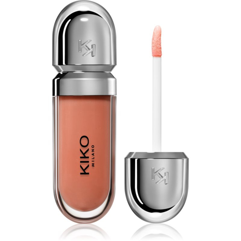 KIKO Milano 3D Hydra hydratační lesk na rty odstín 08 Natural Rosewood 6.5 ml
