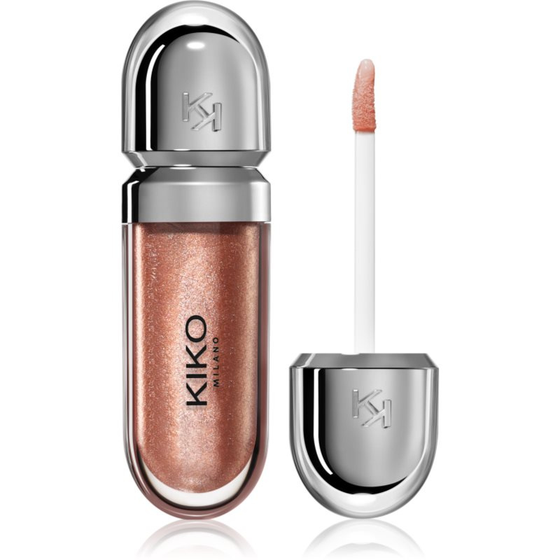 KIKO Milano 3D Hydra hydratační lesk na rty odstín 18 Golden Sparkle 6,5 ml