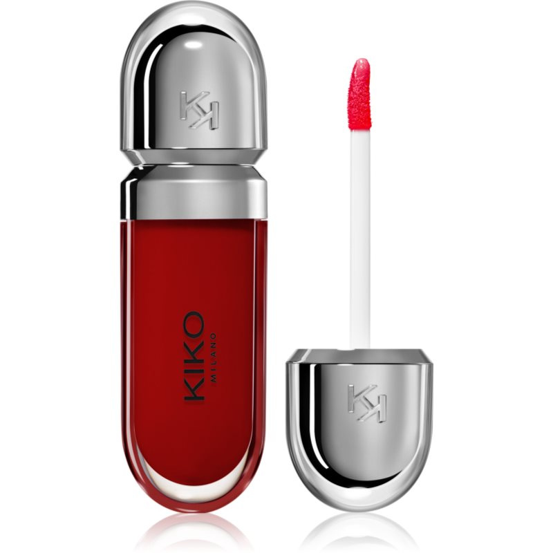 KIKO Milano 3D Hydra hydratační lesk na rty odstín 15 Cherry Red 6,5 ml