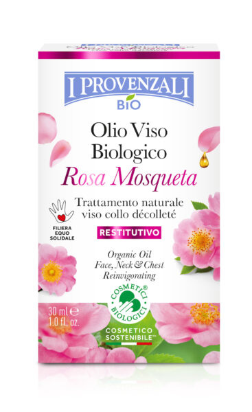 I Provenzali BIO Repair pleťový olej Rosa, 30 ml