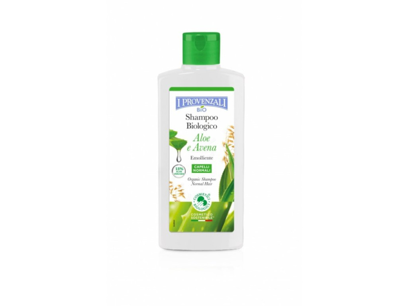 I Provenzali BIO šampon s Aloe Vera a ovsem Aloe, 250ml
