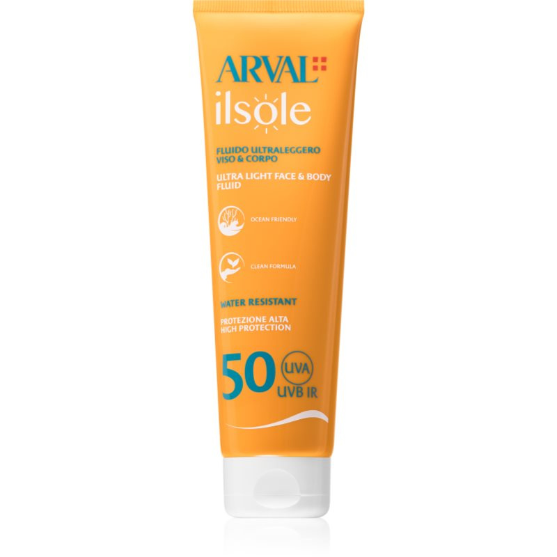 Arval IlSole Ultralight Face & Body Fluid fluid na tělo a obličej 150 ml