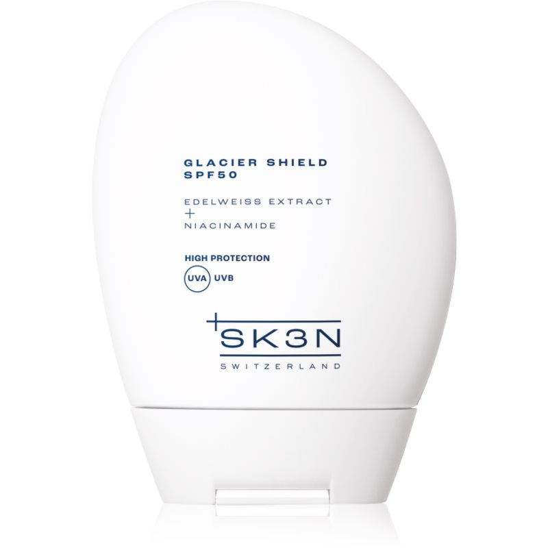 SK3N Glacier Shield SPF 50 lehký ochranný fluid SPF 50 50 ml