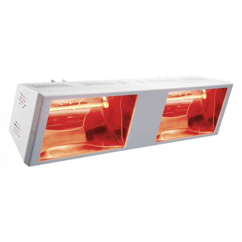 EHT2-40 Infrazářič HELIOS TITAN 2 SP - 2x2 kW Bílá RAL 9016