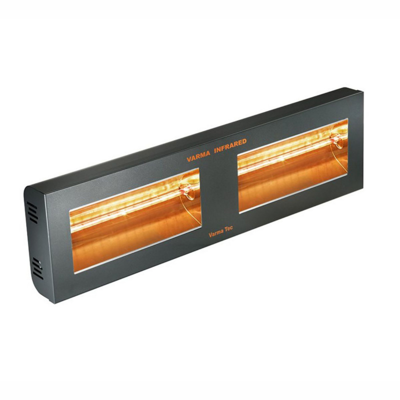 V400/2-30X5FM Infrazářič VARMA 400/2 - 2x1,5kW matná šedá
